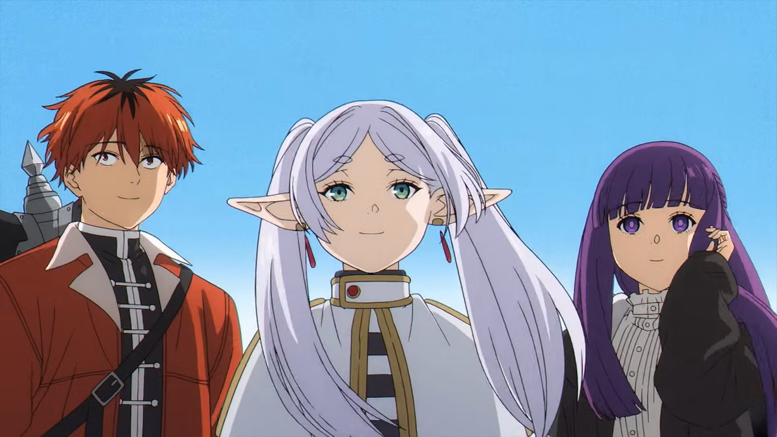 Stark, Frieren, and Fern in Frieren Season 2