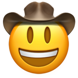 Cowboy hat emoji